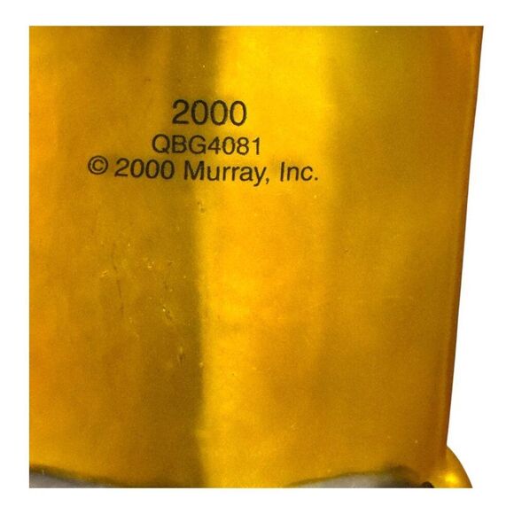 Hallmark Crown Reflections 2000 Yellow Truck Glass Ornament Christmas Tree Gifts - Picture 4 of 12